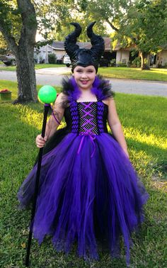 Maleficent Evil Queen Tutu Dress