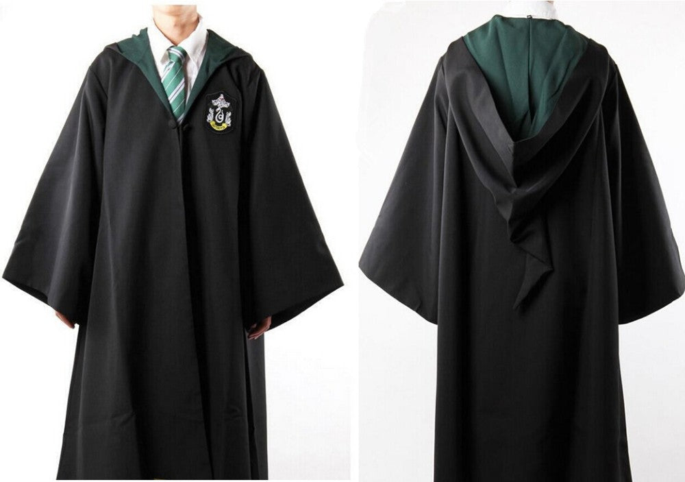 Harry Potter Cosplay Costume Gryffindor Ravenclaw Robe Cloak Adult Kids  Dress A