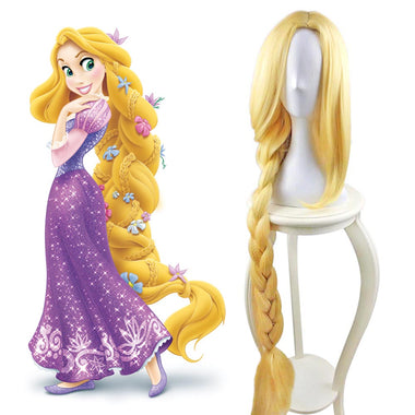Tangled Princess Rapunzel Long Braid Hair
